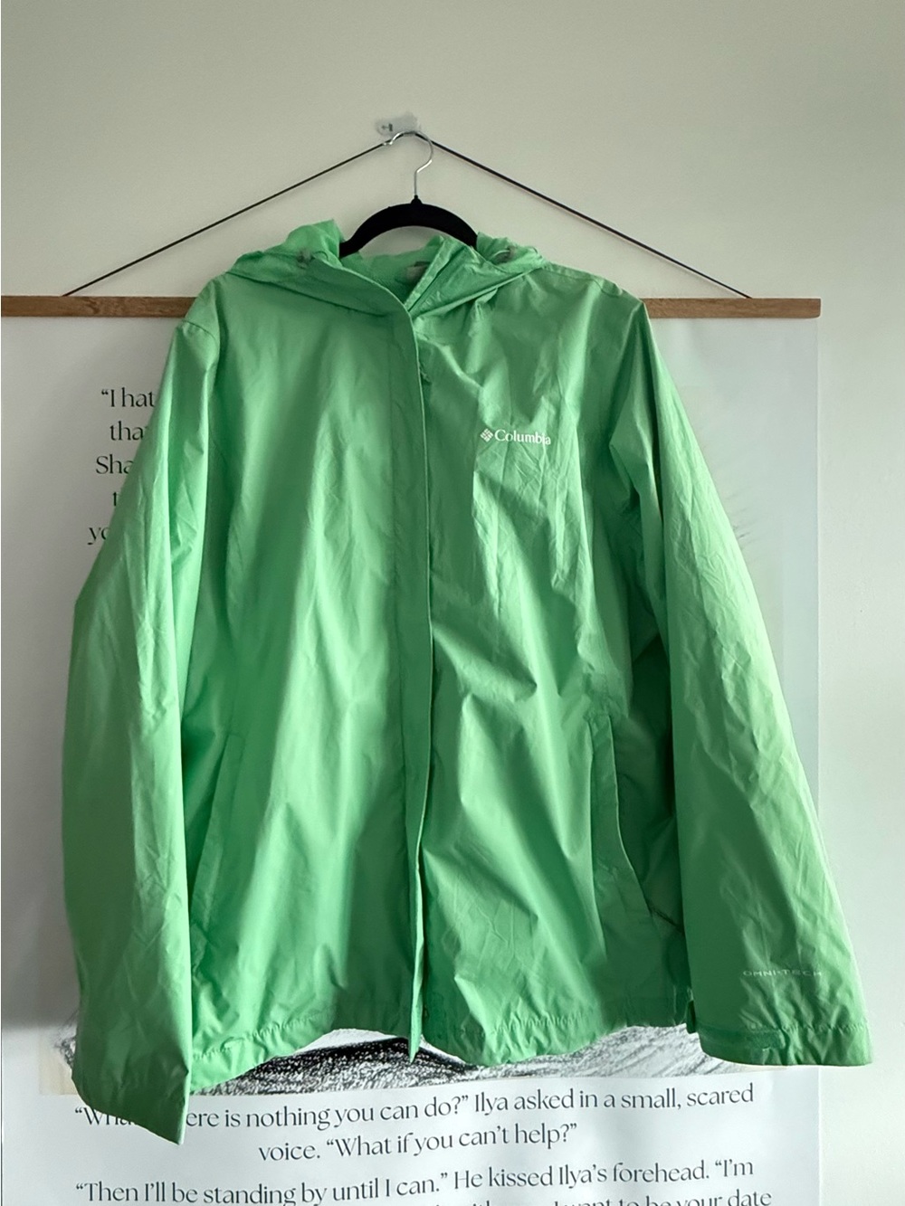 Columbia Women's Arcadia II Omni-Tech Rain Jacket - Bright Lichen Green